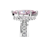 White gold Fancy Pink Marquise  Solitaire Diamond Ring with Channel Set Band and Six-Prong Setting_53