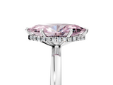 White gold Fancy Pink Marquise  Solitaire Engagement Ring with Cathedral Band and Four-Prong Setting_22