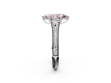 White gold Fancy Pink Marquise  Solitaire Pave Split Shank Engagement Ring with Six-Prong Setting_39