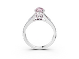 White gold Fancy Pink Marquise  Solitaire Pave Split Shank Engagement Ring with Six-Prong Setting_40