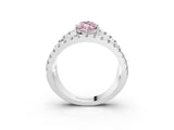 White gold Fancy Pink Marquise  Solitaire Split Shank Pave Diamond Ring_52