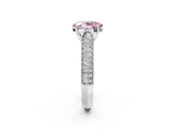 White gold Fancy Pink Oval Cut Cut Pave Split Shank Engagement Ring with Four-Prong Setting_14