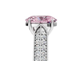 White gold Fancy Pink Oval Cut Cut Pave Split Shank Engagement Ring with Four-Prong Setting_17