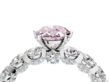 White gold Fancy Pink Oval Cut Diamond Side Stone Engagement Ring with Four-Prong Setting_40