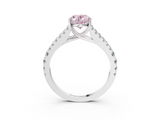 White gold Fancy Pink Oval  Cut Split Shank Pave Diamond Engagement Ring with Four-Prong Setting_44