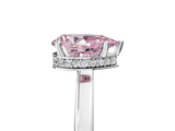 White gold Fancy Pink Pear  Cut Solitaire Engagement Ring with Four-Prong Setting on a Classic Band_25