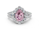 White gold Fancy Pink Pear  Halo Split Shank Diamond Engagement Ring with Prong Setting_20