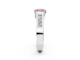 White gold Fancy Pink Radiant Cut Cut Channel Set Solitaire Ring with Four-Prong Setting_14