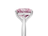 White gold Fancy Pink Radiant Cut Solitaire Diamond Ring with Six-Prong Setting and Classic Band_31