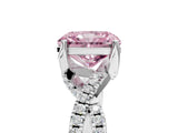 White gold Fancy Pink Radiant Cut Solitaire Twist Pave Diamond Engagement Ring with Prong Setting_17