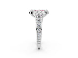 White gold Fancy Pink Radiant  Halo Diamond Engagement Ring with Split Shank and Four-Prong Setting_52