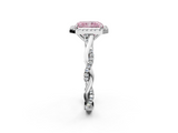 White gold Fancy Pink Radiant  Halo Twist Band Solitaire Ring_22