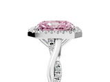 White gold Fancy Pink Radiant  Halo Twist Band Solitaire Ring_25