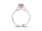 White gold Fancy Pink Radiant  Solitaire Channel-Set Diamond Engagement Ring with Four-Prong Setting_53
