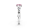White gold Fancy Pink Radiant  Solitaire Channel-Set Diamond Engagement Ring with Four-Prong Setting_58