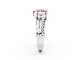 White gold Fancy Pink Radiant  Solitaire Channel-Set Split Shank Ring with Tension Prong Setting_5