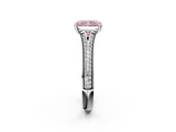White gold Fancy Pink Radiant  Solitaire Pave Split Shank Engagement Ring with Six-Prong Setting_39