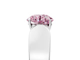 White gold Fancy Pink Round Cut Diamond Channel Set Solitaire Ring with Four-Prong Setting_55