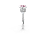 White gold Fancy Pink Round Cut Solitaire Split Shank Pave Diamond Engagement Ring with Four-Prong Setting_50