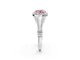 White gold Fancy Pink Round  Halo Split Shank Pave Diamond Ring with Four-Prong Setting_31