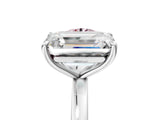 White gold Fancy Pink Round  and Emerald Cut Toi Moi Ring with Prong Setting_33