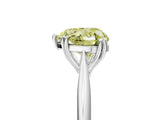 White gold Fancy Yellow Heart Cut Solitaire Diamond Ring with Six-Prong Setting and Classic Band_55