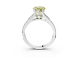 White gold Fancy Yellow Heart  Solitaire Pave Split Shank Engagement Ring with Six-Prong Setting_40