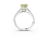White gold Fancy Yellow Heart  Solitaire Pave Split Shank Engagement Ring with Six-Prong Setting_46