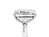 White gold Fancy Yellow Heart  and Emerald Cut Toi Moi Ring with Prong Setting_51