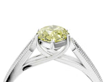 White gold Fancy Yellow Marquise Cut Cut Pave Split Shank Engagement Ring with Four-Prong Setting_16