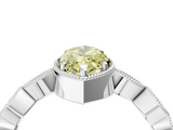 White gold Fancy Yellow Marquise  Cut Diamond Milgrain Marquise Band with Prong Setting_7