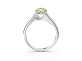 White gold Fancy Yellow Marquise Cut Solitaire Diamond Ring with Six-Prong Setting and Classic Band_27
