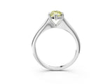 White gold Fancy Yellow Marquise Cut Solitaire Diamond Ring with Six-Prong Setting and Classic Band_27