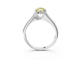 White gold Fancy Yellow Marquise Cut Solitaire Diamond Ring with Six-Prong Setting and Classic Band_52