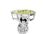 White gold Fancy Yellow Marquise Cut Solitaire Milgrain Leaf Band with Prong Setting_17