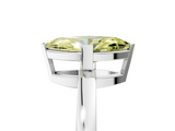 White gold Fancy Yellow Marquise  Cut Solitaire Ring with Four-Prong Setting and Classic Band_5