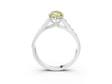 White gold Fancy Yellow Marquise  Solitaire Channel-Set Diamond Engagement Ring with Four-Prong Setting_32