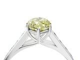 White gold Fancy Yellow Marquise  Solitaire Channel-Set Diamond Engagement Ring with Four-Prong Setting_33