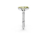 White gold Fancy Yellow Marquise  Solitaire Twisted Band Prong Set Engagement Ring_66