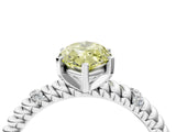 White gold Fancy Yellow Marquise  Solitaire Twisted Band Prong Set Engagement Ring_72