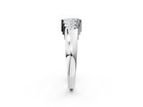 White gold Five-Stone Marquise Diamond Bar Set White Gold Band_31