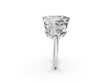 White gold Five-Stone Marquise Diamond Prong Set White Gold Band_31