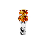 White gold Five-Stone Round Citrine Prong-Set Band_23