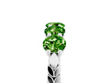 White gold Five-Stone Round Peridot Prong-Set Band_23