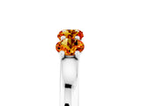 White gold Four-Stone Round Citrine Prong-Set Band_23