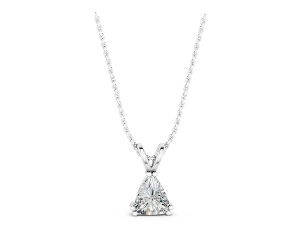 White gold Gold Wire Wrapped Calf Crystal Pendant