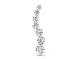 White gold Graduated Round Prong-Set Diamond Pendant_6