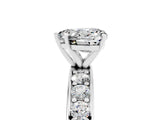 White gold Heart Cut Cut Channel Set Diamond Engagement Ring with Four-Prong Setting_29