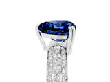 White gold Heart Cut Cut Diamond Milgrain Marquise Band with Prong Setting_5