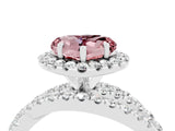 White gold Heart Cut Cut Halo Split Shank Prong Setting Ring_28